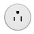xiangxin Valentine's Day Carnival Remote Control Socket, Mobile Phone Switch Socket, Light Weight US Standard Smart Socket Small Volume for/iOS