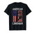 Lineman American Flag Electric Cable gift Patriotic Lineman T-Shirt