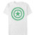 Men's Marvel St. Patrick's Day Captain America Clover Shield T-Shirt - White - Small