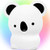 Kids Night Light, Cute Koala Bear Baby Night Lights LED Soft Silicone 7 Color Change Protable Animal Rechargeable Battery Nightlight for Children Kids Nursery Toddler Boy Girl Newborn Bedroom Bedside Kids Night Light, Cute Koala Bear Baby Night Lights LED Soft Silicone 7 Color Change Protable Animal Rechargeable Battery Nightlight for Children Kids Nursery Toddler Boy Girl Newborn Bedroom Bedside