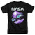 Popfunk NASA Space Station T Shirt  and  Stickers (Medium) Black