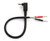 Radar Mount Mirror Wire Power Cord for Cobra Radar Detectors With Inline Fuse