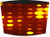 Rikki Knight Red Space Lights Design Latte Beverage Insulator, Black