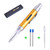 Mini Hand Sanitizer Pen Alcohol Spray Bottle Pen Travel Hand Sanitizer Spray Pen 2-in-1 Pen and Spray Bottle Pen Shape Perfume Spray Hand Sanitizer Ballpoint Pen Aluminum Refillable 2 ML Spray Bottle