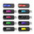 VICFUN 10 Pack 128MB USB Flash Drives USB 2.0 Flash Drive Slide Retractable USB Memory Stick 128MB, Multi-Color Pack