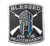 Thin Blue Line Blessed are The Peacemakers Patch Hook & Loop Police Bag Vest