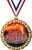 Grill Master Medal, 2 1/2 inch Galaxy Star Grilling Competition Medals, Great BBQ Awards 1 Pack Prime
