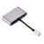 gazechimp USB C Hub USB-C Type C to HDMI USB3.0 PD VGA 3.5MM Port Adapter Station