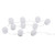 Hollywood Style LED Vanity Mirror Lights Kit, with 10 Dimmable Light Bulbs for Makeup Dressing Table  and  Bathroom Mirror, Power Supply Plug in Lighting Fixture Strip (Mirror Not Include) (White)