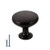 Amerdeco Hardware 10 Pack K0001ORB Oil Rubbed Bronze Cupboard Drawer Knobs Kitchen Cabinet Knobs Door Handles Single Hole Cabinet T Bar Handles