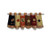 NoJo My Little MVP Window Valance, Navy, Tan, Orange, Burgundy