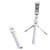 Selfie Stick Tripod 3 in 1 Wireless Bluetooth Selfie Stick for iPhone/Android/Huawei Foldable Handheld Monopod Shutter Remote Control Expandable Tripod Phone Tripod (Color : White)