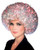 Rubie's Fiber Optic Afro Wig, White, One Size