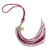 2021 Maroon / White Graduation Tassel - Every School Color Available -Made in USA
