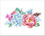 Watercolor Floral Composition Paper Print Wall Art (8in. x 10in.)
