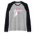 Proud Lineman Mom Electric Cable Worker Electrician Mother Raglan Baseball Tee