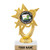 5.5 inch Gold Kindergarten Graduation Trophies, Custom Astral Star Kindergarten Graduation Trophy Award Prime