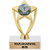 Crown Awards 6 inch Gold Lacrosse Sticks Trophy - Custom Lacrosse LAX Star Trophy Prime