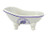 Provence Lavender Clawfoot Bathtub Bath Soap Dish