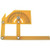 Magic and shell Goniometer Angle Finder Miter Gauge Arm Measuring Ruler Tool Plastic Protractor Hand Tool