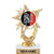 5.5 inch Gold Glitter Jiu Jitsu Trophies, Custom Astral Star Jiu Jitsu Trophy Award Prime