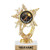 5.5 inch Gold Glitter Debate Trophies, Custom Astral Star Debate Trophy Award Prime
