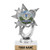 5.5 inch Silver Lacrosse Trophies, Custom Astral Star Lacrosse Trophy Award Prime