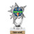 5.5 inch Silver Track  and  Field Trophies, Custom Astral Star Track  and  Field Trophy Award Prime