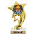 6 inch Gold 3rd Place Trophies, Custom Star Rocket 3rd Place Trophy Award Prime