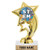 6 inch Gold STEM Trophies, Custom Star Rocket STEM Trophy Award Prime