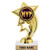 6 inch Gold MVP Trophies, Custom Star Rocket MVP Trophy Award Prime