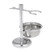 Anself 2 in 1 Stainless Steel Shaving Brush Stand Holder & Shaving Soap Bowl Men's Shaving Kit