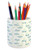 Ambesonne Floral Pencil Pen Holder, Forget Me Nots Branches Flowers Leaves Blossoms on Plain Background, Ceramic Pencil Holder for Desk Office Accessory, 3.6 inch X 3.2 inch, Pale Sky Blue Multicolor Ambesonne Floral Pencil Pen Holder, Forget Me Nots Branches Flowers Leaves Blossoms on Plain Background, Ceramic Pencil Holder for Desk Office Accessory, 3.6 inch X 3.2 inch, Pale Sky Blue Multicolor
