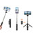 UPXON Selfie Stick Tripod, 360° Rotation Phone Tripod with Bluetooth Wireless Remote, Extendable Aluminum Cell Phone Stand for GoPro, iPhone and Android Smartphones