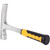ZEONHAK 32 OZ 11.2 Inches Rock Pick Hammer with Skid Handle, All Steel Drop Forged Masonry Hammer with Chrome Plating, Geologist Hammer with Blunt Head and Shock Reduction Grip for Mining