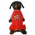 NCAA Maryland Terrapins Cheerleader Dog Dress (Team Color, X-Large)