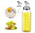 Olive Oil Dispenser Bottle - 17 oz. Big Olive Oil Dispenser Cruet Stainless Steel Pour Spout,Glass Cooking Oil Vinegar Measuring Dispenser Set for Kitchen and BBQ