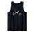 Heartbeat Black and Tan Coonhound Tank Top