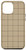 iPhone 12 Pro Max Windowpane Check Grid (black/tan) Case