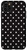 iPhone 11 Pro Max White Dot Pattern Black Case