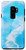 Galaxy S9plus Sky Blue Azure Turquoise White Wave Case