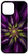 iPhone 12 mini Abstract Fractal Star Purple Case