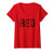 Womens Red Friday Military Veteran - Remember Everyone Deployed V-Neck T-Shirt