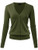 Women's Long Sleeve Button Down Basic Sweater Classic V-Neck Knit Cardigan Soft Knit M Olive