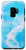 Galaxy S9 Sky Blue Azure Turquoise White Wave Case