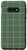 Galaxy S10e Windowpane Check Grid (white/sage green) Case