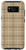 Galaxy S8 Tattersall Windowpane Check Plaid (tan/black/white) Case