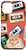 iPhone 12/12 Pro Orange Cat Vintage Retro Cassette Tape Pattern Animal Head Case