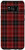 Galaxy S8plus Checkered Plaid Flannel Gingham Pattern Black Red Buffalo Case