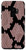 Galaxy S9 The Trendy Black Blush Beige Snakeskin Reptile Python Snake Case